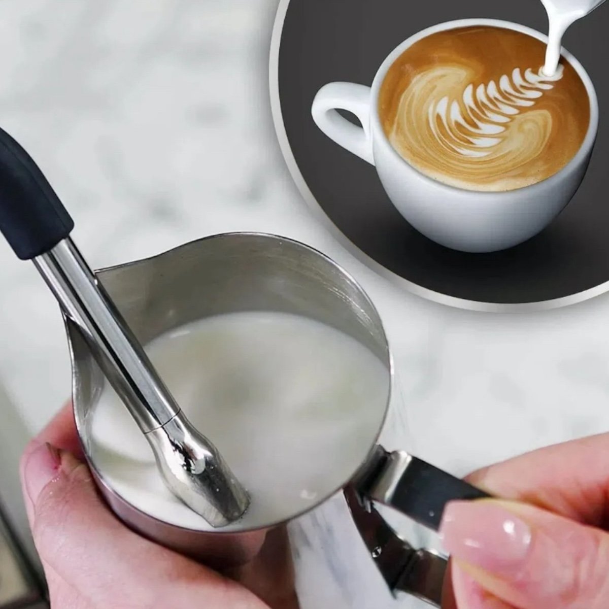 OSTER CAFETERA ESPRESSO PERFECT BREW 15 Bar MOLINILLO INTEGRADO COLOR ACERO INOXIDABLE - Imagen 4