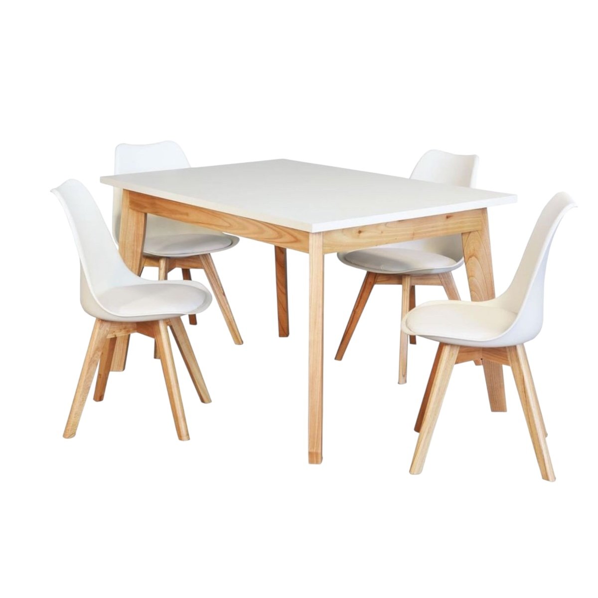 JUEGO TULIP MESA + 4 SILLAS